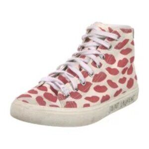 Saint Laurent Canvas Printed Sneakers